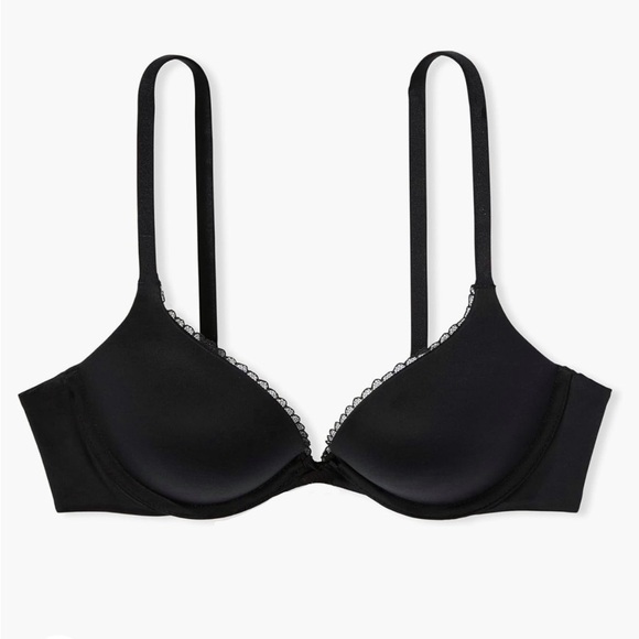 Victoria’s Secret BODY BY VICTORIA Push Up Bra - 34DDD - Black Push-Up 34F - Picture 2 of 11
